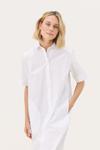Платье-рубашка Part Two Harper, белый - фото 4