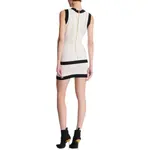 Вязаное мини-платье BALMAIN, бежевый - фото 7