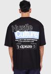 Футболка с принтом Dropsize, черный - фото