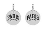 Серьги Paris мужские silver Balenciaga, серебряный - фото