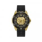 Часы из черной смолы GUESS - фото