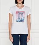 Футболка женская Liu Jo с принтом, белый - фото