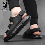 Пляжные сандалии мужские Playboy, хаки - фото 29