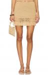 Мини-юбка Larrin Tularosa, camel - фото