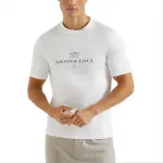 Футболка с принтом Brunello Cucinelli, белый - фото 7