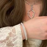 Apm Monaco Браслет ETERNELLE 925 Sterling Silver для женщин, белый - фото 3