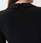 Платье с запахом спереди черного цвета Joseph Ribkoff - фото 5