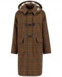 Женское клетчатое пальто Melody с капюшоном Barbour, Brown Tartan - фото 8