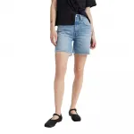 Шорты Levi's 501 Mid Thigh denim, синий - фото