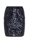 Юбка myMo at night A-line skirt, Navy/Dark Blue - фото 4