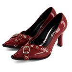 Туфли-лодочки Andrea Stilettos с двойным ремешком, красный - фото 3