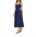 Платье Присцилла в морском синем Tanya Taylor - фото 2