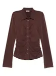 Рубашка Simone Avavav, коричневый - фото