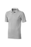 Поло с короткими рукавами «Калгари» Elevate, серый - фото