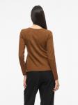 VILA Свитер 'VIMable' в цвете Chocolate - фото 4