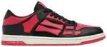 Кроссовки Amiri Skel Top Low 'Black Varsity Red', красный - фото