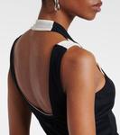 Многослойный хлопковый топ Jean Paul Gaultier, Black/Ecru - фото 6