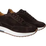 Кроссовки Façonnable Suede Runner, коричневый - фото 7