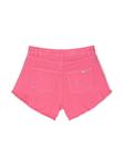 Twinset шорты с бахромой и логотипом, розовый - фото 2