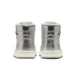 Кроссовки 1 ретро высокие og Air Jordan, серебряный - фото 4