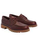 Ботинки Timberland Authentic Light Boat 'Burgundy' - фото 2