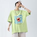 Футболка унисекс Sesame Street, коричневый - фото 17