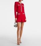 Украшенный кардиган Self-Portrait, красный - фото 2