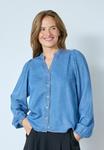 Блуза Co'couture Button-down blouse, Denim Blue/Blue Denim - фото