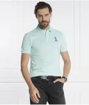 Футболка поло Slim fit Hackett London, синий - фото 3