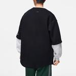 Толстовка Sports Life Collection унисекс, черная Lining, черный - фото 4