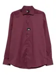 Рубашка с логотипом Karl Lagerfeld, фиолетовый - фото