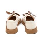 Детская кожаная обувь для детей Budding, бежевый - фото 4