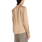 MaxMara Женская рубашка цвета хаки - фото 6