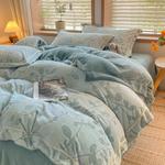 LUOLAI HOME Комплект постельного белья, 200 см, 4 предмета - фото 10