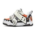 Кроссовки ABCIO Skateboarding Shoes Unisex Low-top, белый/черный - фото 12