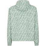 FENDI Реверсивная худи с капюшоном, Green - фото 6