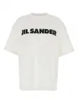 Футболка с логотипом Jil Sander, белый - фото