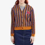 Кардиган Maison Kitsune Striped Comfort, цвет Ink Blue & Mustard Stripes - фото 2