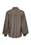Блузка на пуговицах Kaffe, коричневый - фото 6