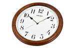 SEIKO Часы Quartz Movement Oak Wall Clock Unisex White - фото 3