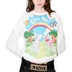 KENZO Белая женская толстовка - фото 4