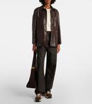 H669 замшевые и кожаные кроссовки Hogan, C808+S610+B013 - фото 3