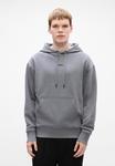 Худи BOSS WESMALLHOOD, Open Grey/Grey - фото 3
