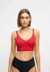 Бюстье Sloggi FEEL BLISS FESTIVE BRALETTE, Shanghai Red/Red - фото 3