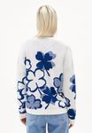 Джемпер ARMEDANGELS OLESSYAA CLOVER, Lapis Blue Light Oatmilk/Royal Blue - фото 3