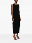 Драпированное миди-платье STEPHAN JANSON, черный - фото 3