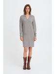 Короткое платье Oxmo, серый - фото 3