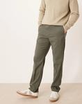 Брюки Mango цвета хаки - фото 2