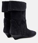 Ботинки Edoa 45 до щиколотки из замши Isabel Marant, черный - фото 2