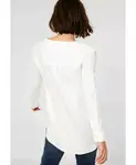 Блузка с длинными рукавами Cecil, белый - фото 4